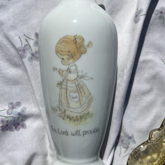 Precious Moments Vntg Vase - Picture 2 of 4